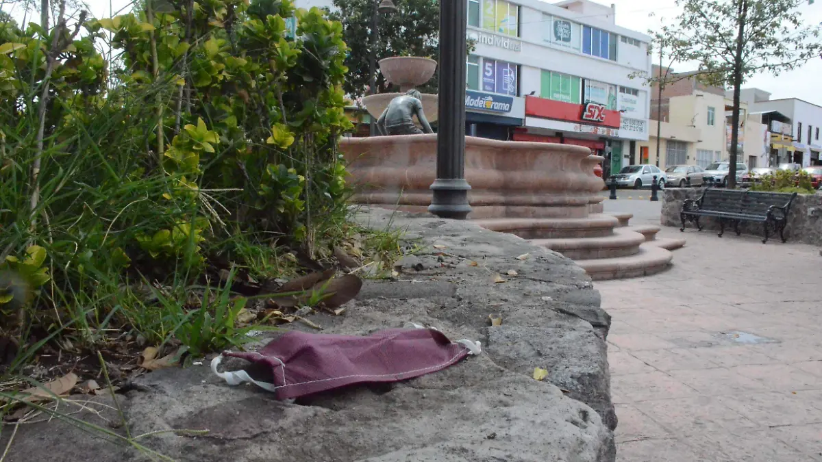 Sobre todo, en el centro de la ciudad es donde se acumulan estos desechos.  Luis Lu_vanos.  El Sol de San Juan del R_o.